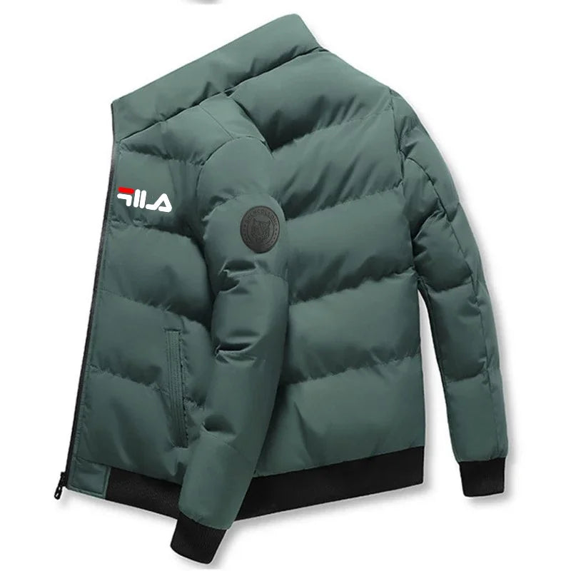 2026 Spring Autumn Men Outdoor Street Trendy Jacket, Windproof Zipper Coat, Casual Quality Baseball Sport Jacket for Daily Wear