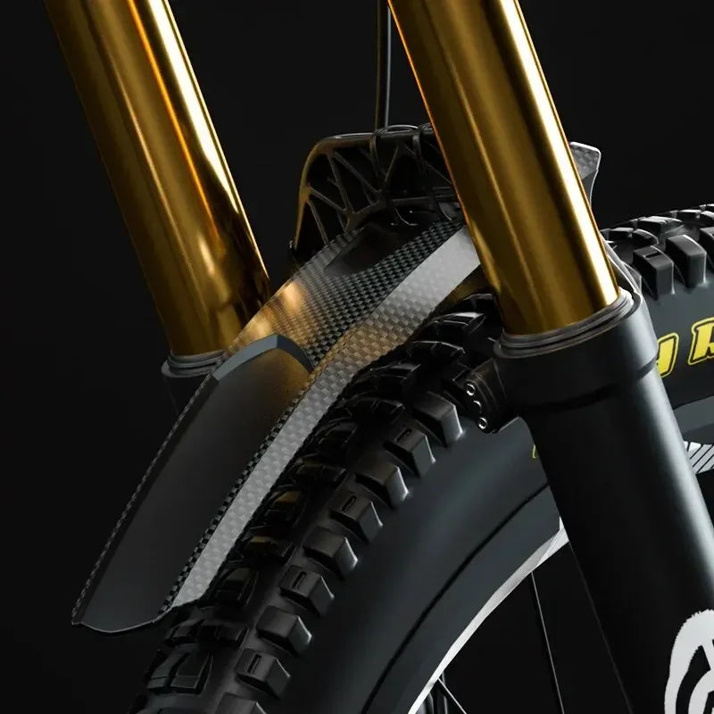 ENLEE NEW Bicycle Fenders Hard Shell Front/Rear Tire Wheel Fenders Carbon Fiber Mudguard MTB Mountain Bike Road Cycling Fix Gear