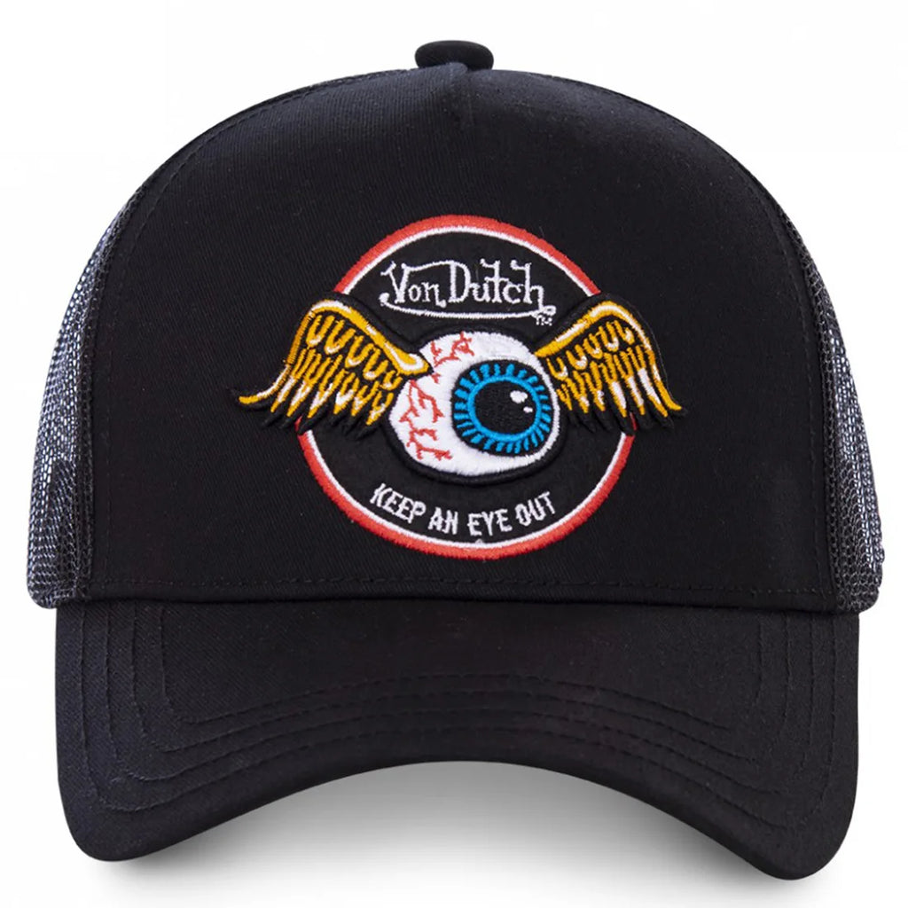Fashion VON Baseball Cap DUTCH Mesh Embroidery Truck Driver's Hat