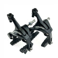 Aluminum Dual Pivot Side Pull Brake Calipers, Front & Rear Road Bike Racing Brakes with Brake Pads