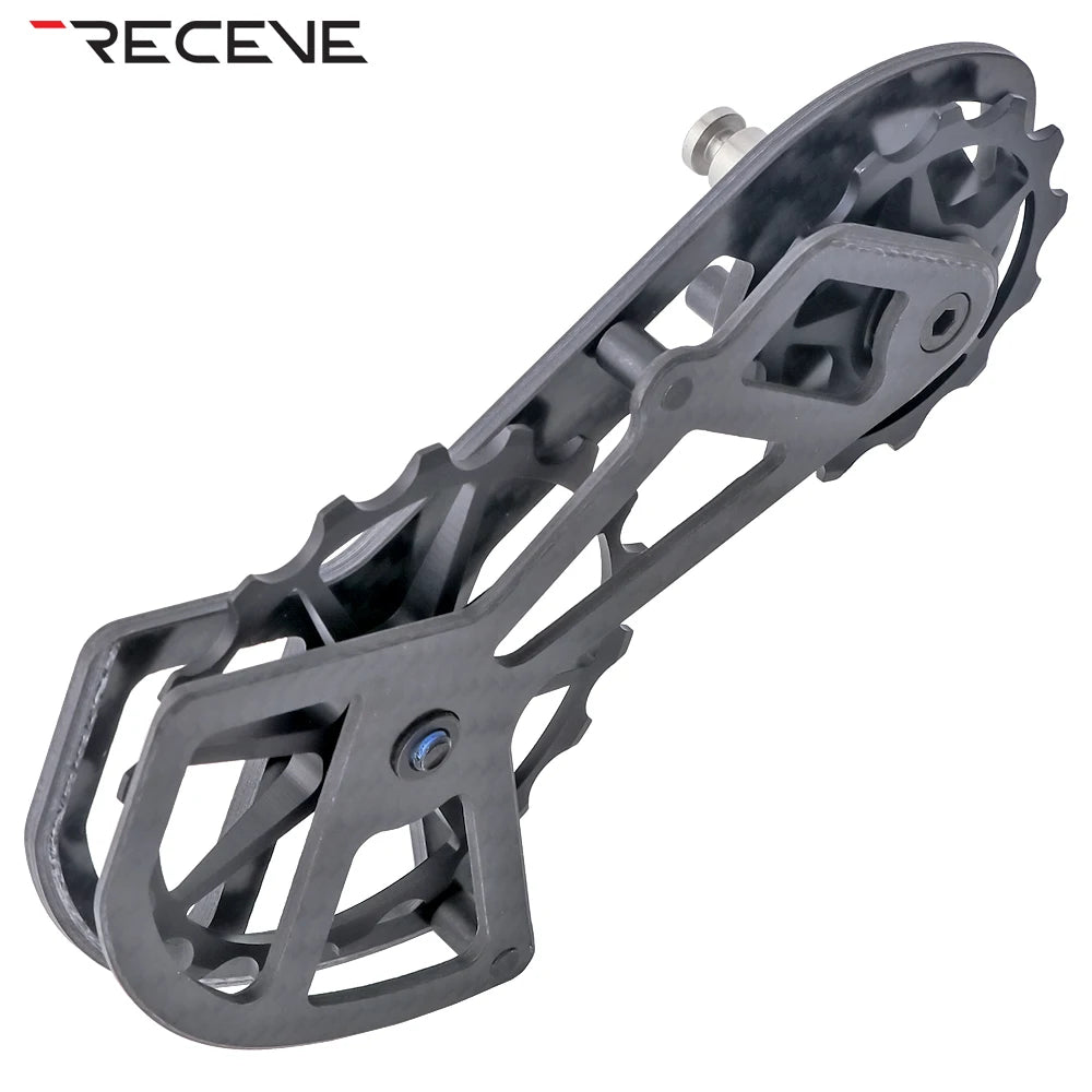 RECEVE Bicycle Derailleur Groupset Road Bike Rear Derailleur Pulley Ceramic Jockey Wheel Carbon Cycling R5800 R6800 R7000 R8000