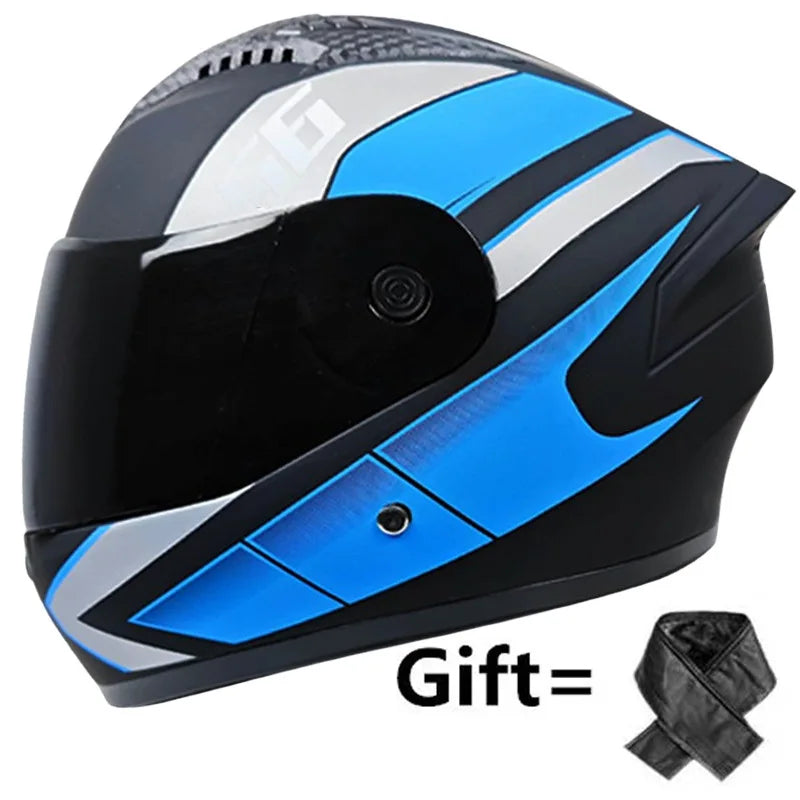 Motorcycle Helmet Casco Moto Motorbike Double Lenses Full Face Helmet Motorcycling Racing Helmet Casco Moto Casque