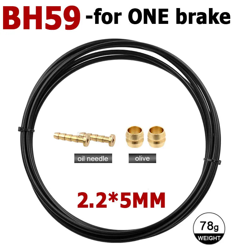 BH59 BH90 Hydraulic Disc Brake Hose 3M Bicycle Brake Cable Olive Set for Shimano DEORE XT SLX XTR MT200 M395 M375 MTB Parts