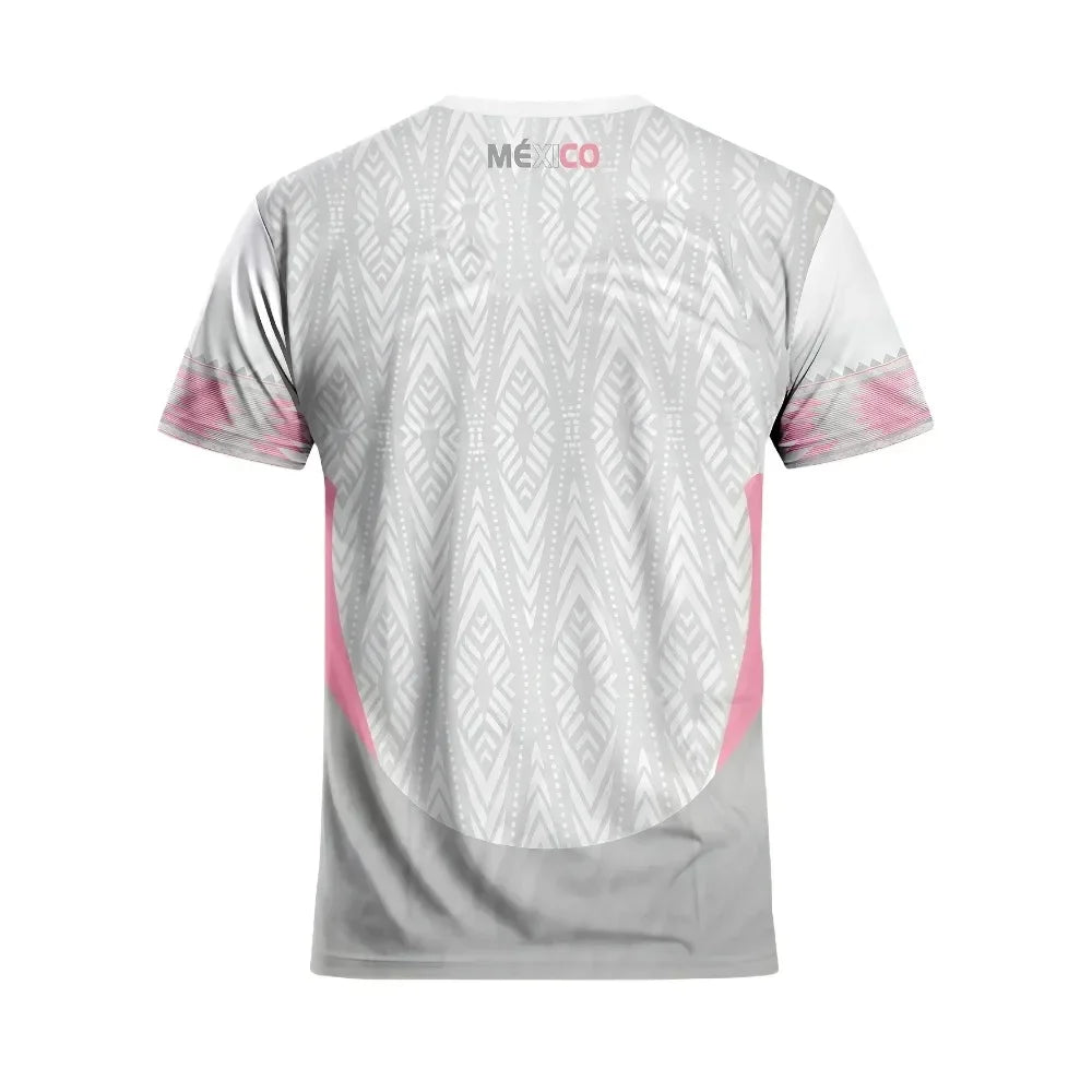 Mexico 3D Printed Football Jersey T-shirts 2025 Summer Men's Women's Same Quick-drying Tees Outdoor Sports Tops Training Clothes