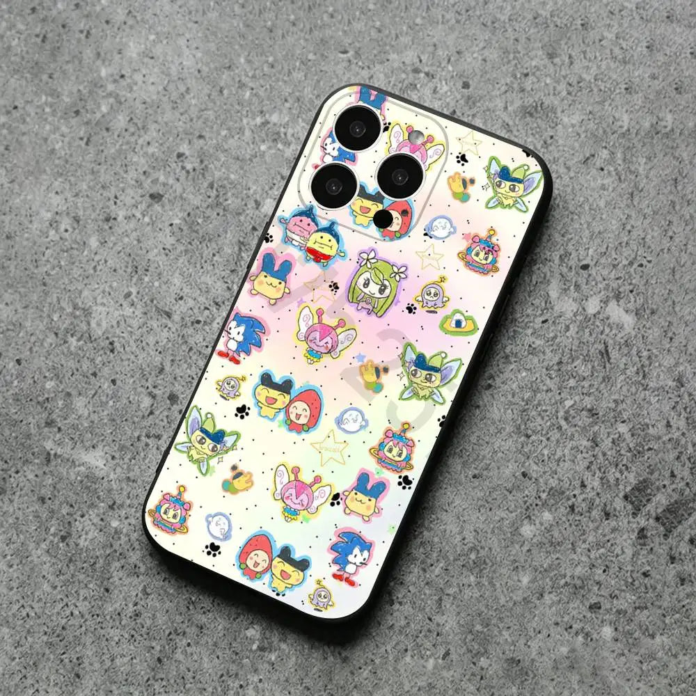 T-Tamagotchi M-Mametchi Phone Case for iPhone 17 Air 16 14 15 11 12 13 Pro Max 15 16 Plus 16E Shockproof Cover