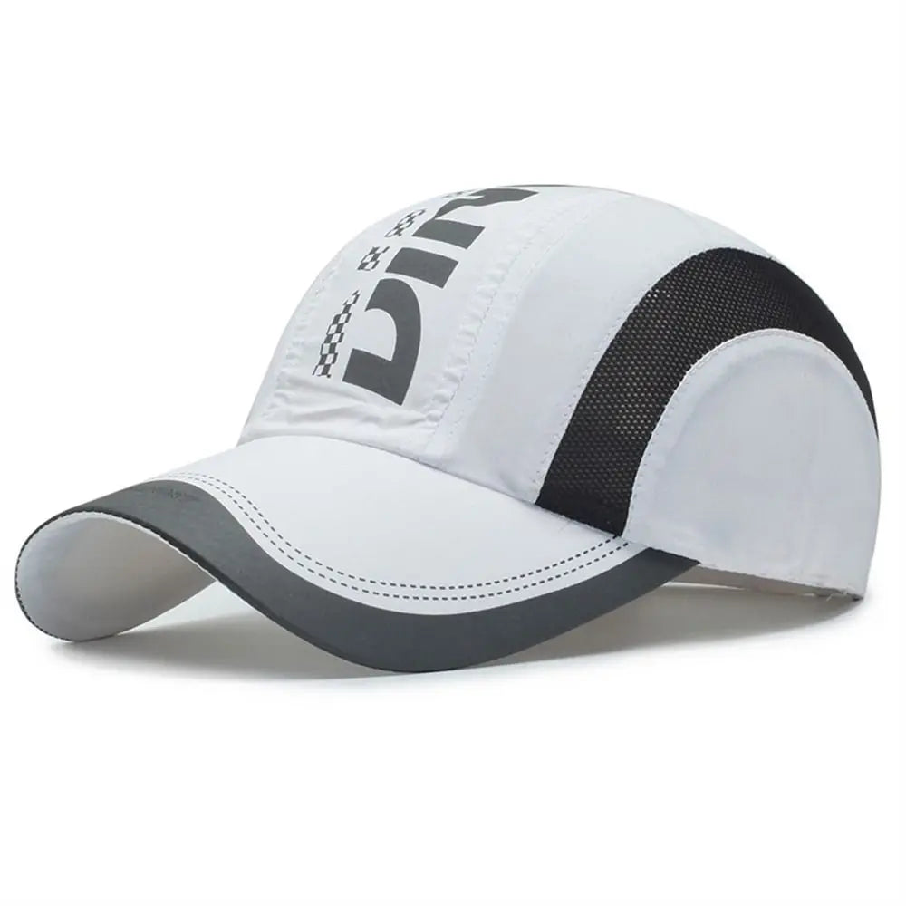 Summer Breathable Quick Dry Cap Waterproof Adjustable Baseball Cap Ultra-Thin Snapback Sports Hat Outdoor Sport