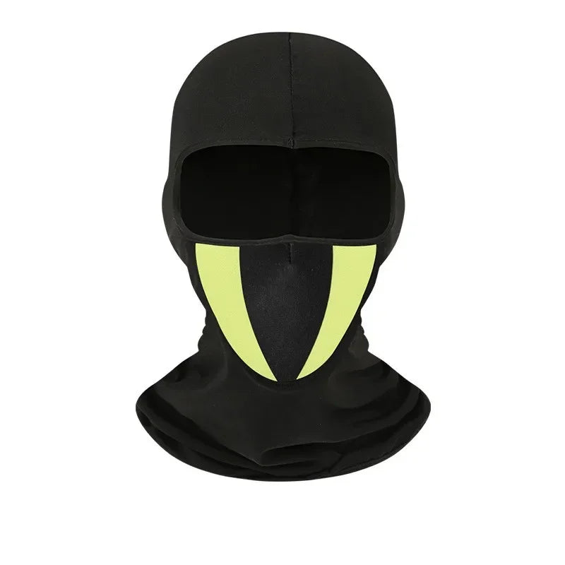 Full Face Mask Cycling Windproof Headgear Motorcycle Balaclava Breathable Outdoor Sports Men CS Mask Head Cover Hat