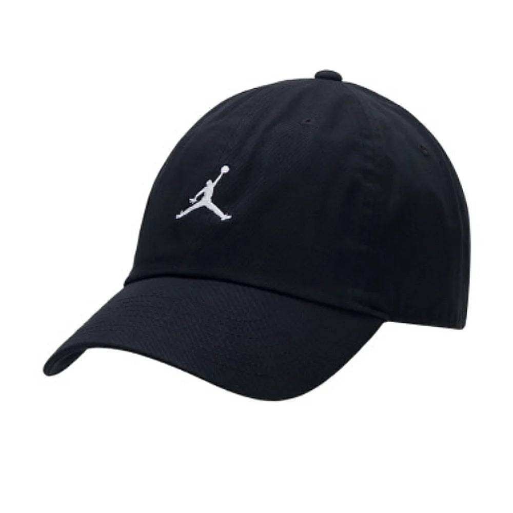 Jordan Brand Logo Design Cotton Baseball Cap Unisex Couple Style Black Hq1963-010