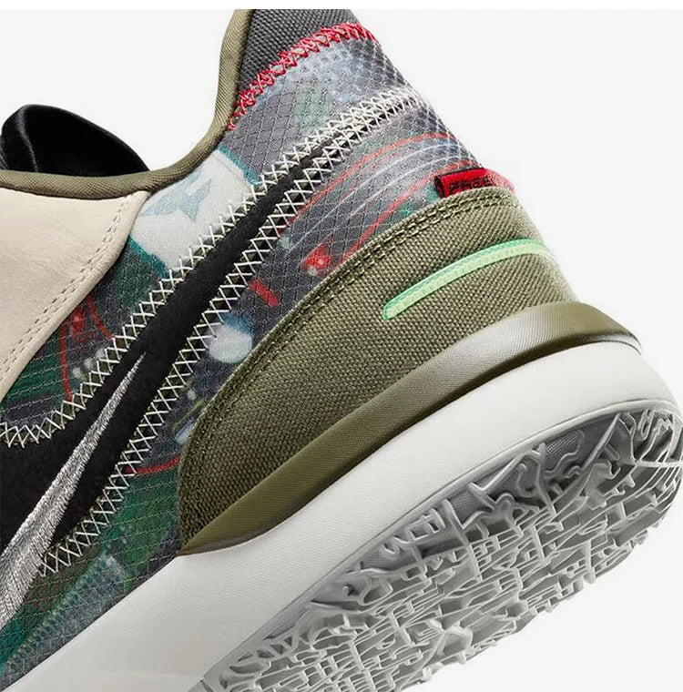 Nike Official Genuine 2024 Winter New Men's Cushion Patchwork Basketball Shoes HF0716-200