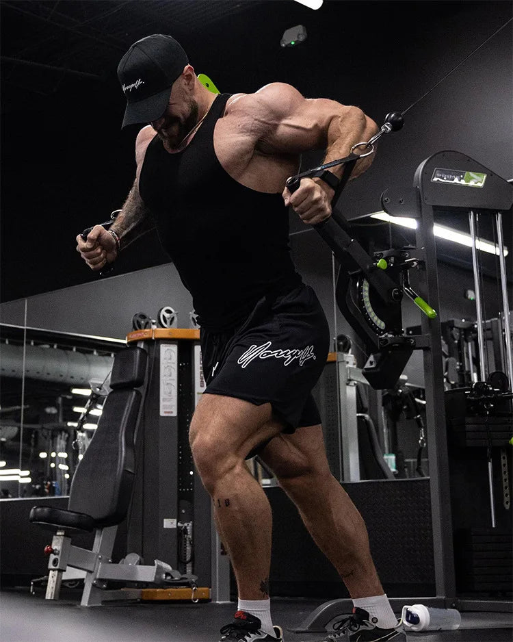 Trend Men's Mesh Beach Swim Casual Shorts Man Quick Dry Loose Basketball Jogger Short Pants Gym Fitness Sport Running Sweatpants