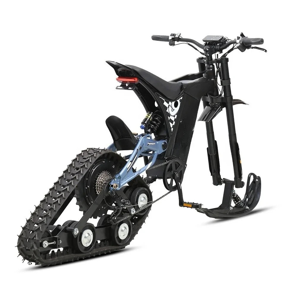 TC TXED High Quality 52V 1000W Rear Wheel Motor Electric Snow Bike All Season Off-Road Electric Motorcycle
