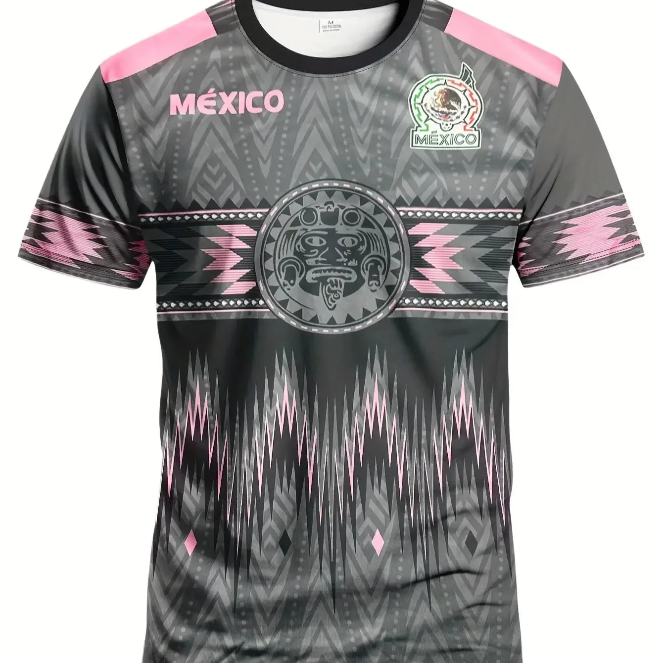 Brazil men's leopard print football jersey comfortable sweatshirt and crew neck leopard print sports top suitable for game train