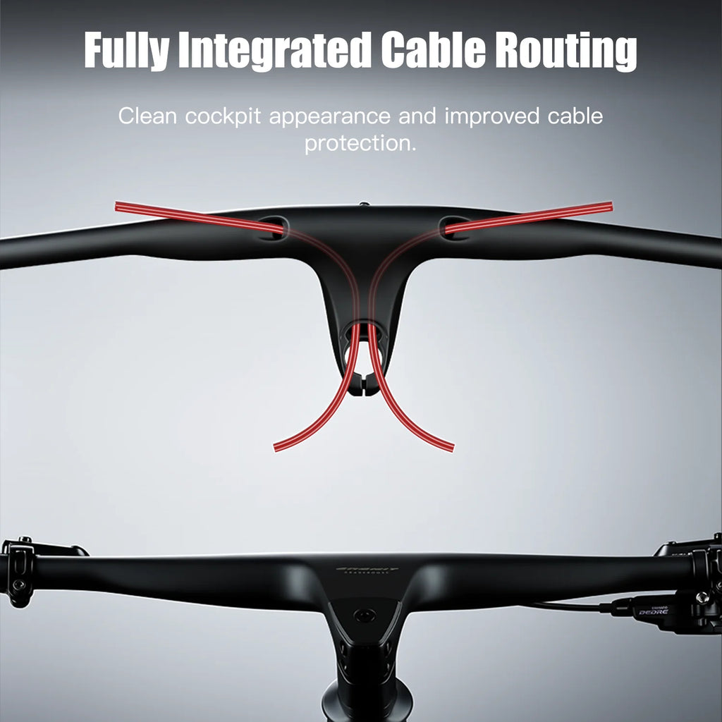 SAGMIT T800 Carbon MTB Bicycle Handle Ultralight 740MM Length 31.8mm Mountain Bike Handlebar Bike Accessories