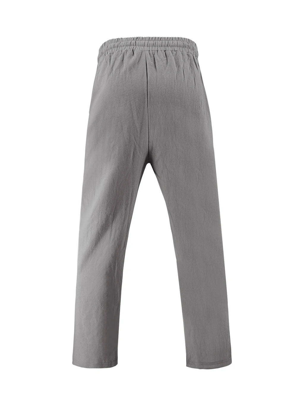 2025 New Arrival Men's Casual Tracksuit Linen Shirt and Pants Set Breathable Summer Outfits for Beach and Daily Wear