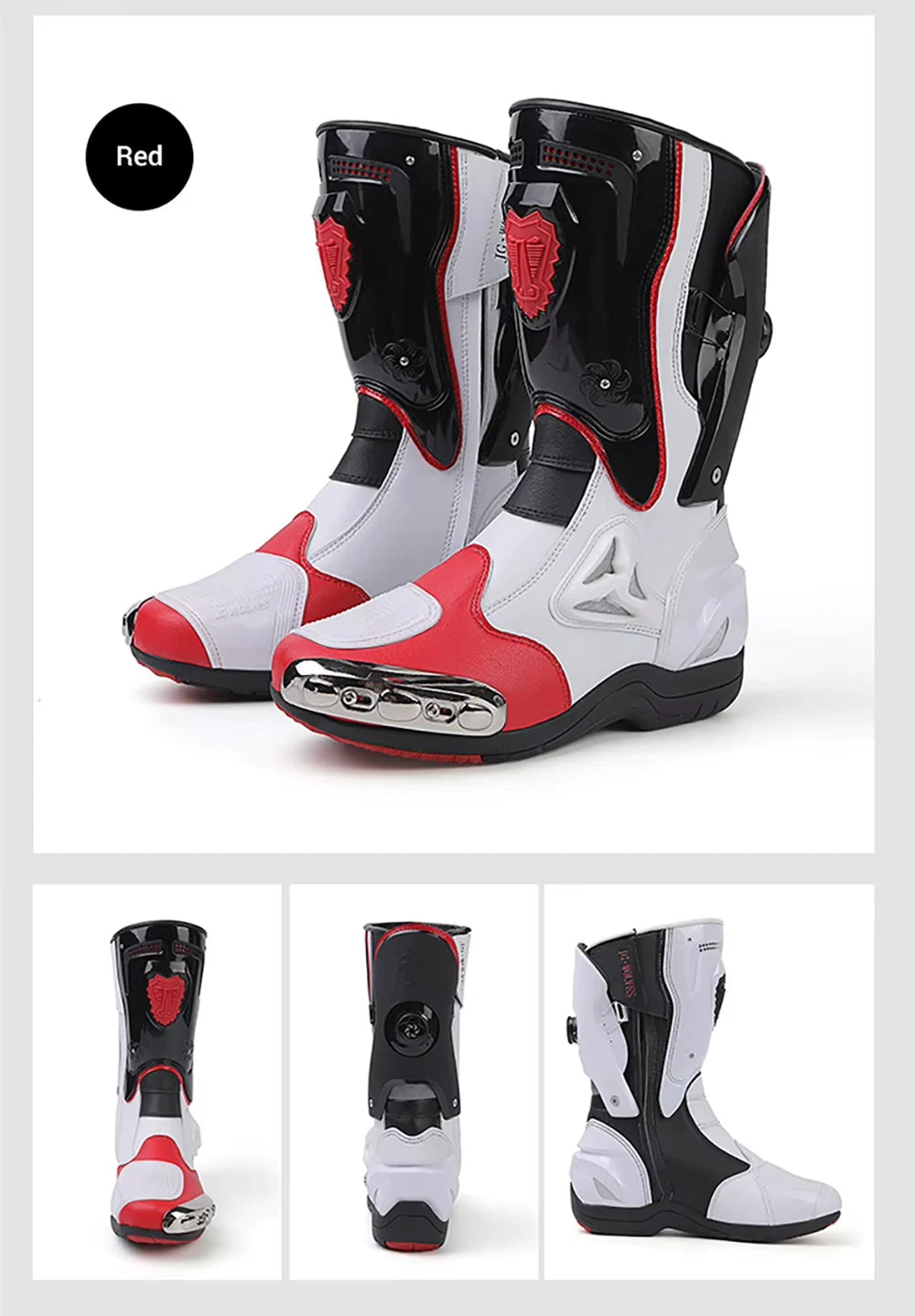 Motorcycle Boots Men Anti-slip Motorcyclist Shoes Adventure Touring Motocross MTB Dirt Bike Boots Motorcycle Accessories