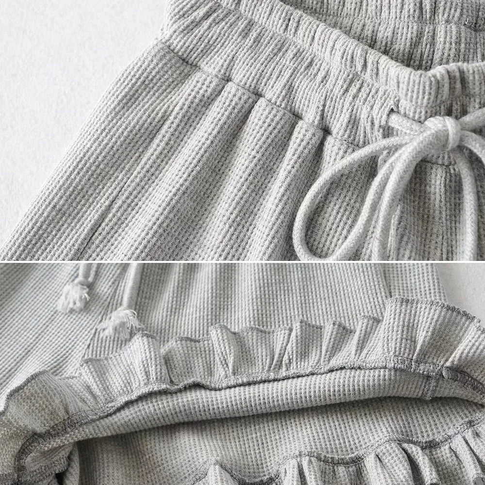 Women's Shorts Breathable Drawstring Elastic Waist Pants Lightweight Solid Color Casual Sports Sweatpants Fashion Lady Hot Pants