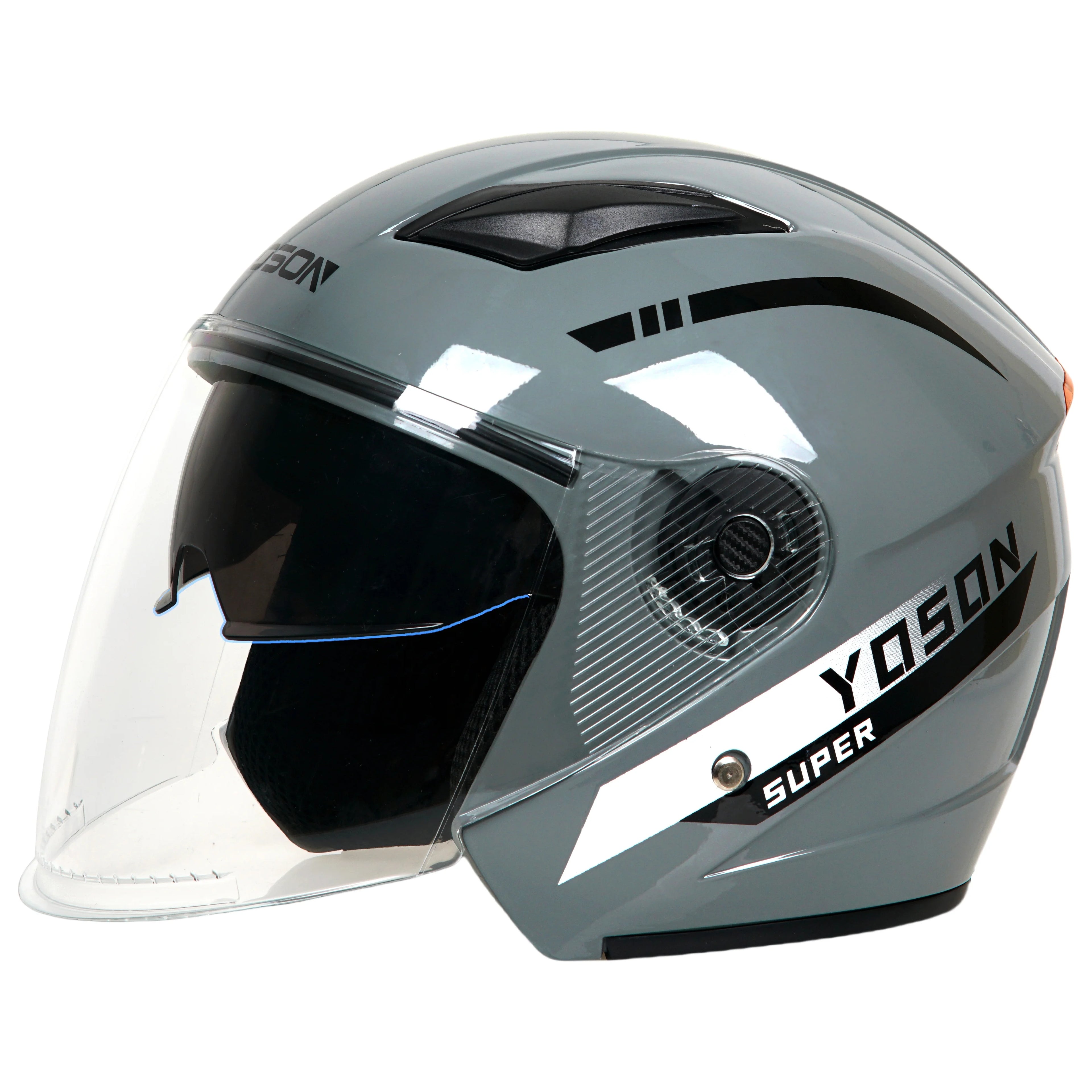Four seasons double mirror helmet electric car men and women half helmet motorcycle battery car helmet K6