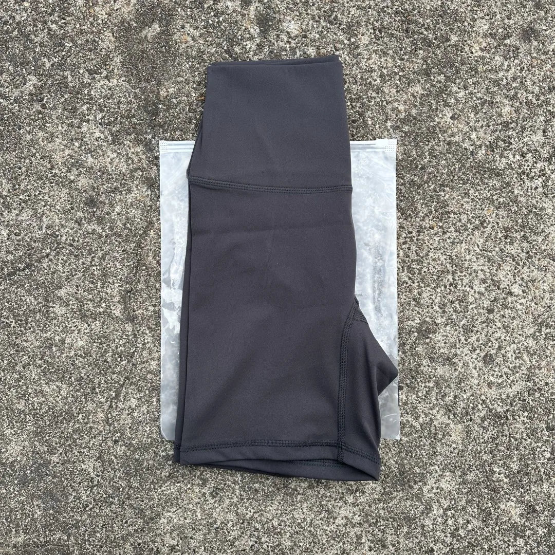 Solid Color High Waist Yoga Short Leg Cycling Women Fitness Sports Short Comprehensive Training Jog Squat Proof Internal Pocket