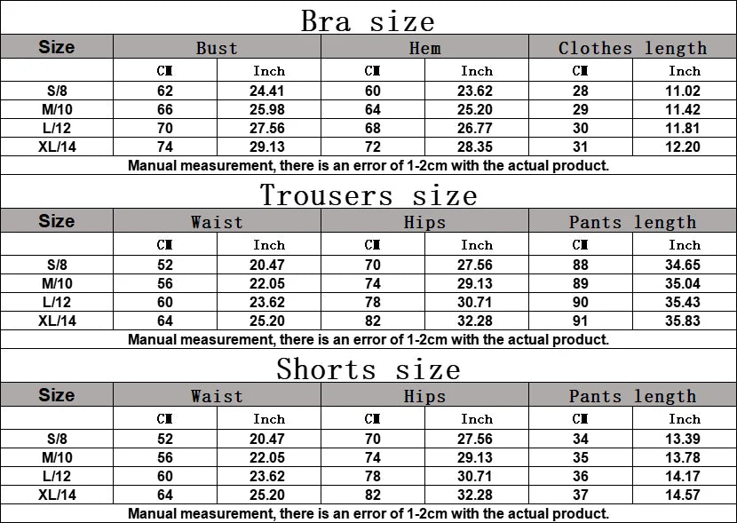 Women's Tracksuit 2PCS Fitness Suit Yoga Sets Sportswear Workout Sports Bra High Waist Leggings Gym Clothing Push Up Sports Suit