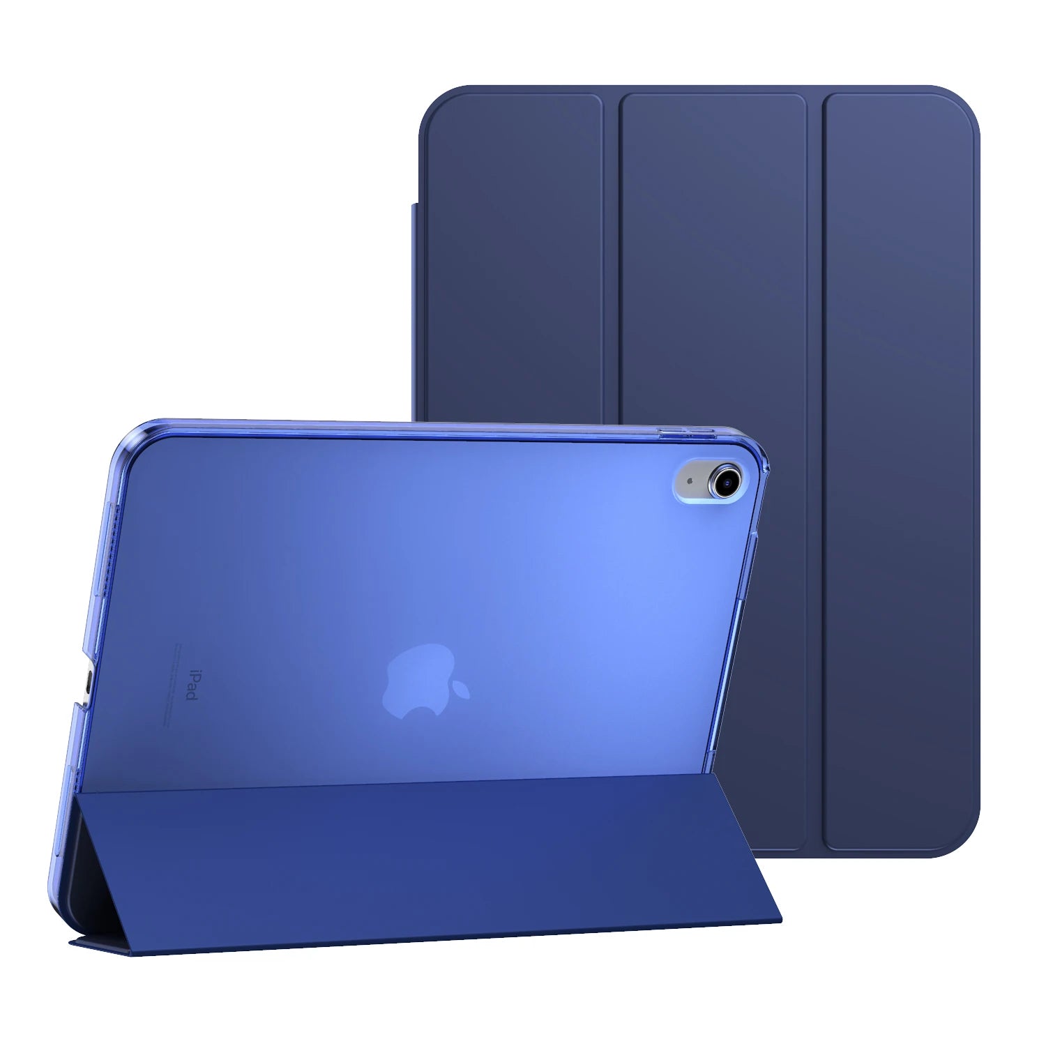 For iPad(A16) 11th Generation 2025, iPad 10th Gen Case 10.9inch 2022,Back Shell Smart Cover, Support Touch ID, Auto Wake/Sleep