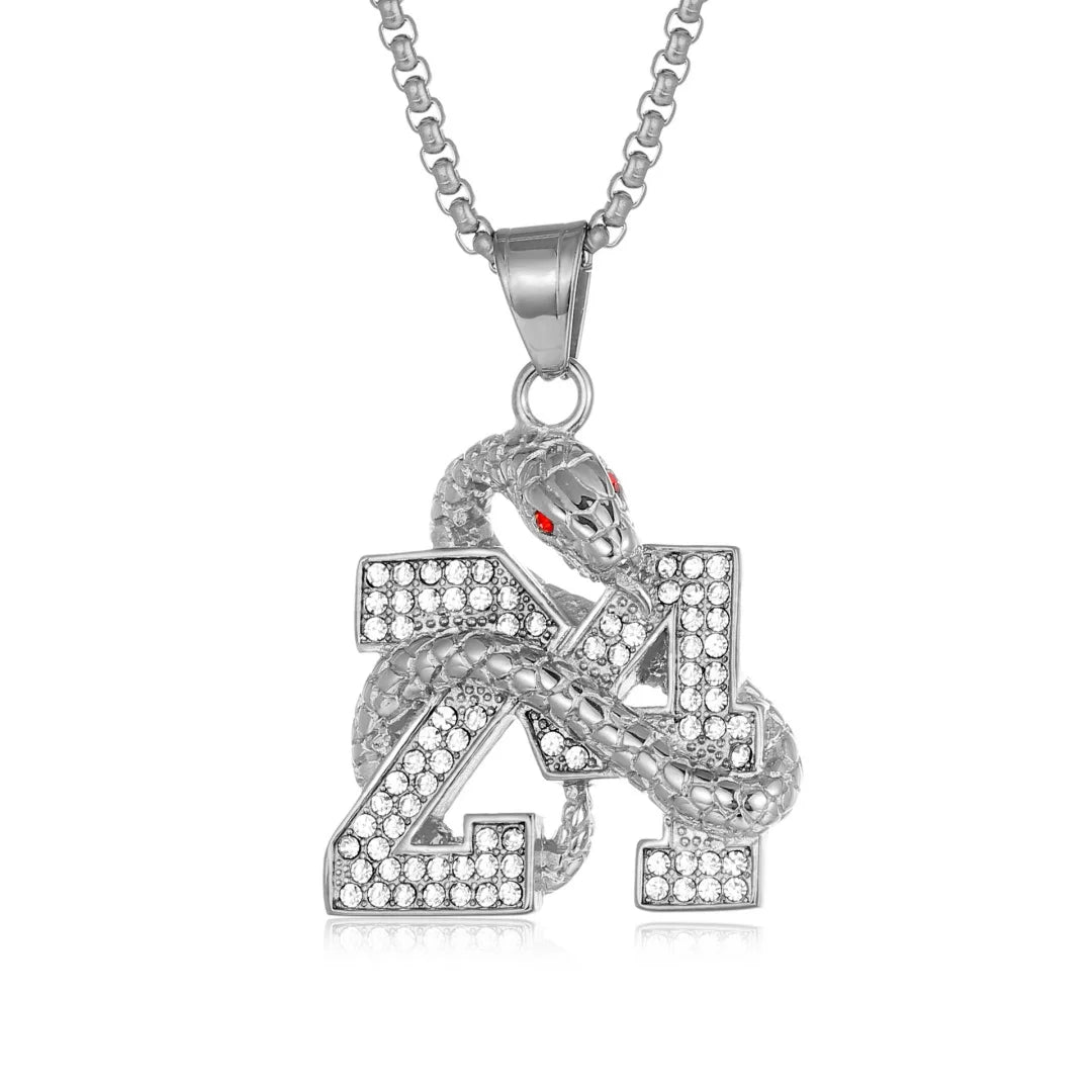 Hip Hop Iced Out Bling Basketball Basket Pendant Stainless Steel Cubic Zirconia Fans Sports Necklace for Women Men Jewelry Gift