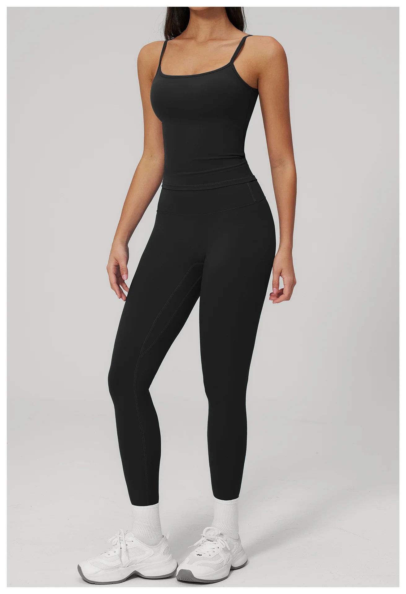 Yoga Set 2PCS Women Tracksuit Workout Outfits Sportswear Gym Clothing High Waist Leggings Fitness Bra Sports Suits Athletic Wear
