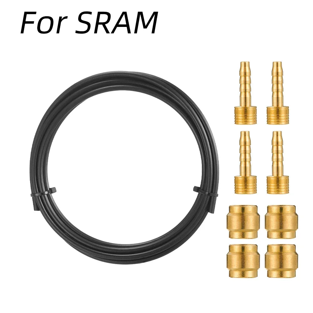 2.5meters Mountain Bike Hydraulic Disc Brake Oil Tube Pipe Housing 5mm Bicycle Brake Cable Hose,For Sram\SHIMANO|Magura