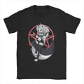 Men T-Shirts Cute Loona Funny Cotton Tee Shirt Short Sleeve Cartoon Helluva-Boss T Shirt Crewneck Clothes Gift Idea