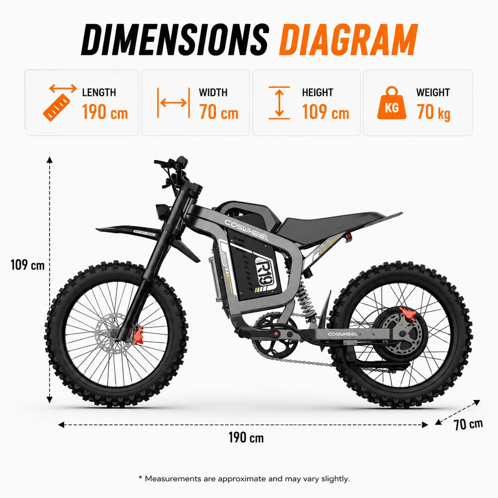 Electric Bike 72V 40AH Battery Ebike New 9000W Peak Electric Bicycle Off-road E Bike Adult Max96km/h Mountain Electric Dirt Bike