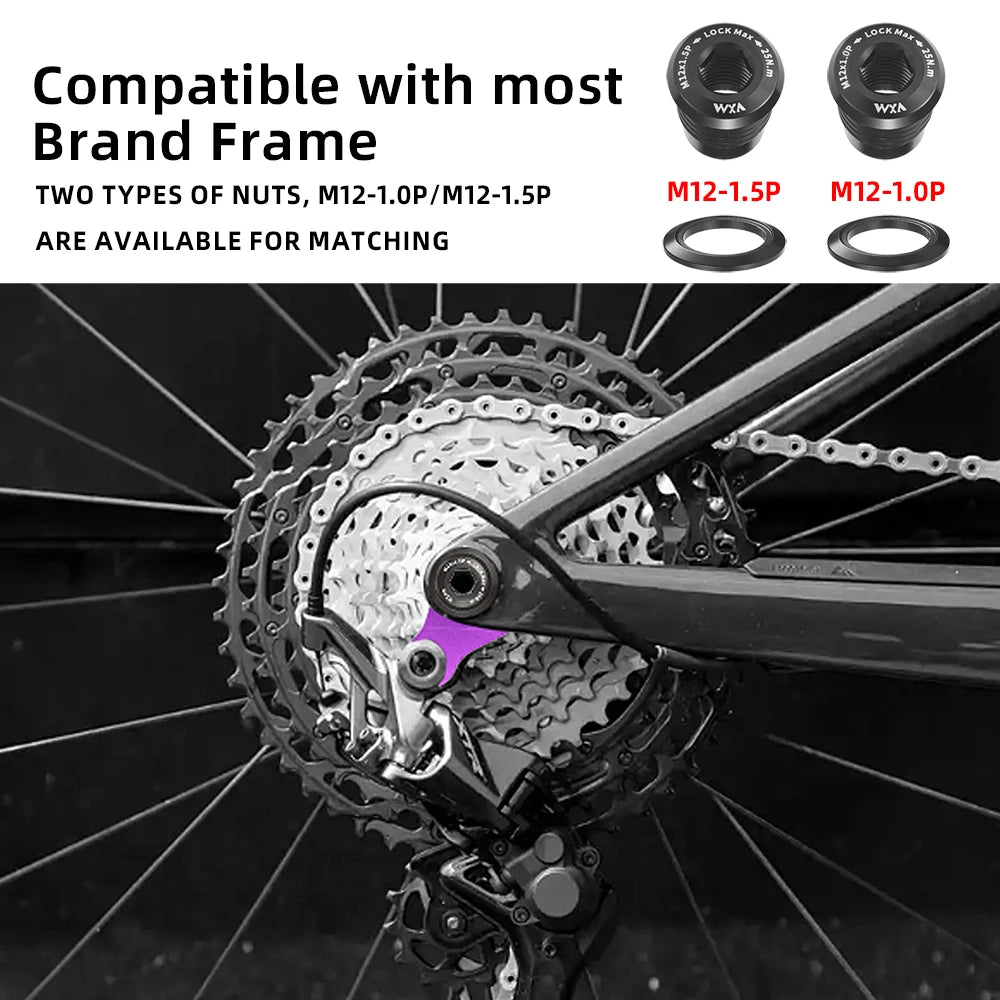 VXM UDH Bicycle Rear Mech Hanger M12 x 1.0 M12 x 1.5  Rear Derailleur Mount Adapter Derailleur Hanger For SRAM Bike Tail Hook