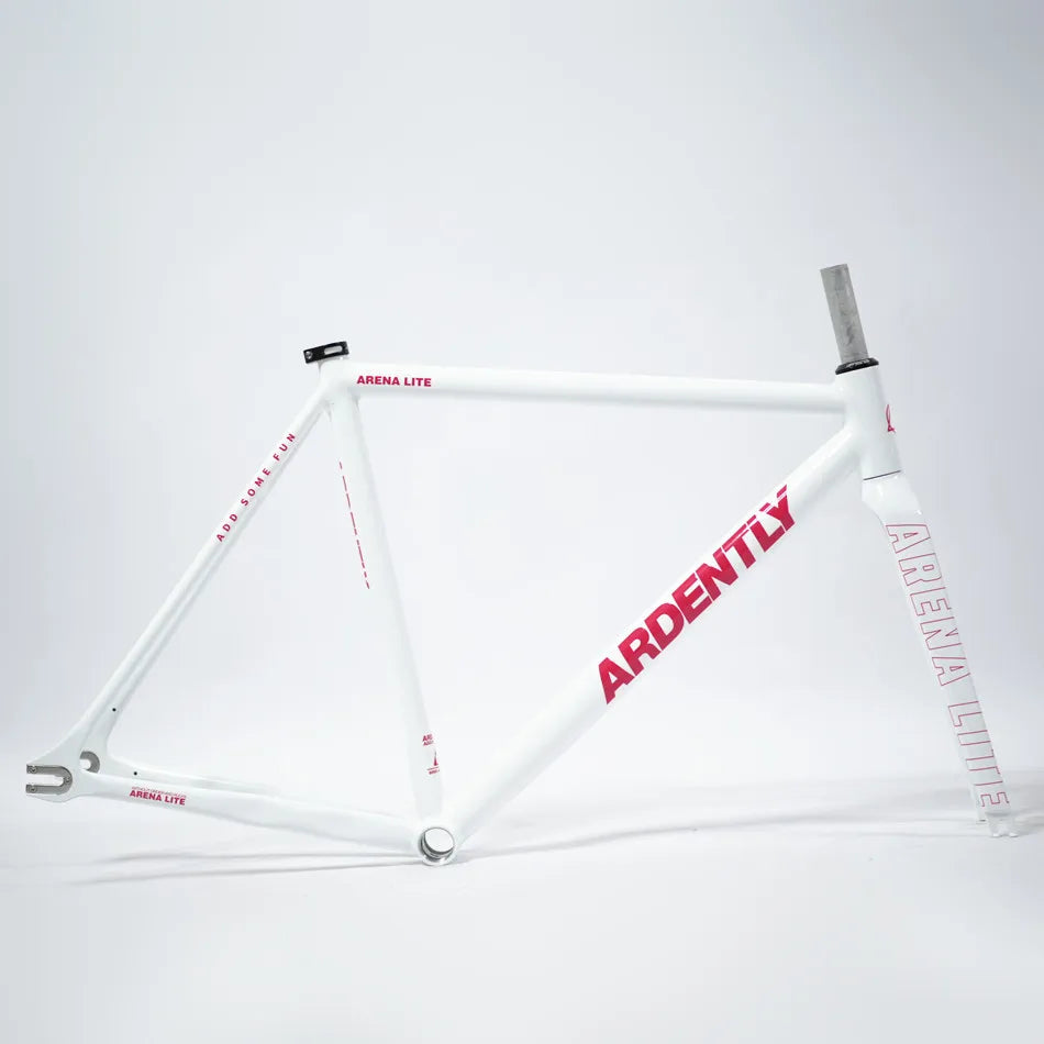 Ardently Lite Frameset 700C Aluminum Fixed Gear Frame & Fork Track Fixie Bike 50CM 52.5CM 55CM Single Speed Bicycle Parts