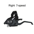 Bike Derailleurs 3x7 21 Speed Switch MTB Bicycle Shifter Levers Brake with Shift Cable Cycling Disc Handle for Bike Trekking