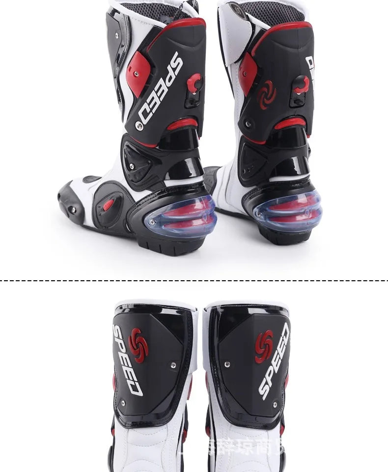 Motorcycle Boots Men Anti-slip Motorcyclist Shoes Adventure Touring Motocross MTB Dirt Bike Boots Motorcycle Accessories