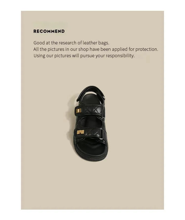 Women Sandals Soft Bottom Sandals Summer Platform Sandalias Mujer Elegant Shoes for Women Luxury Sandals Women Designers