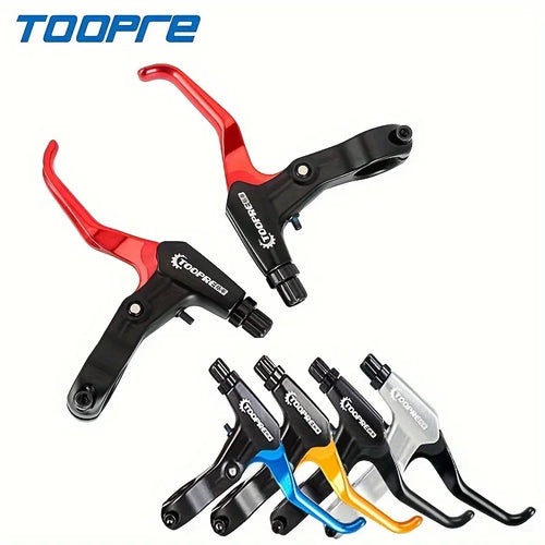 1 Pair Bike Brake Lever High Quality Ultralight Aluminum Alloy Bicycle BMX Brake Handle MTB Mountain Cycling Brake Levers V/Disc