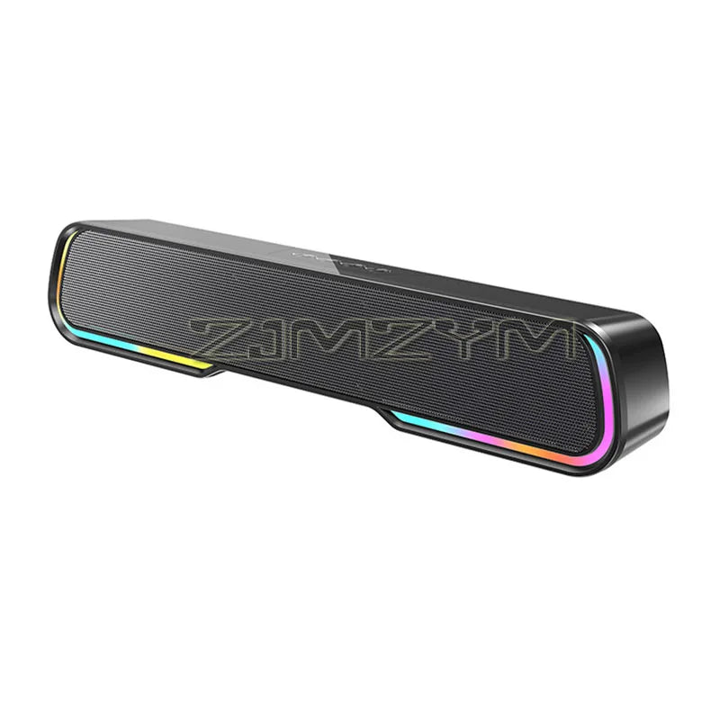RGB lights Bluetooth Speaker Theater Soundbar Computer Speakers Support USB TF FM AUX TV Pc Laptop Gaming Video Audio System