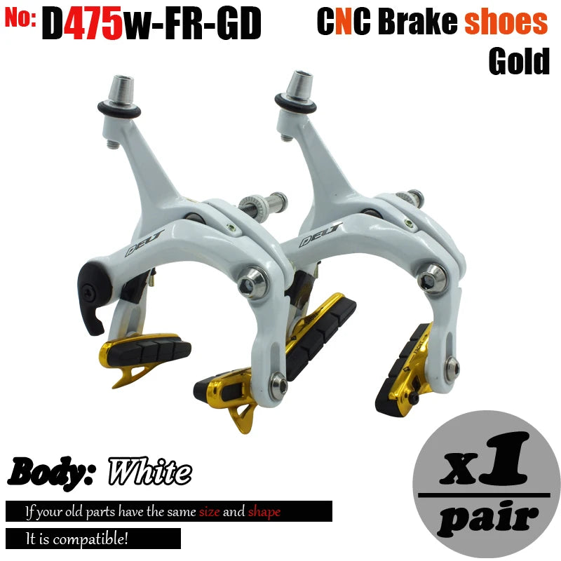 700c*23/25c Bicycle Side Pull Brake C Calipers Rim Brake 47-57MM Urban Fixed Gear Bike Road Parts