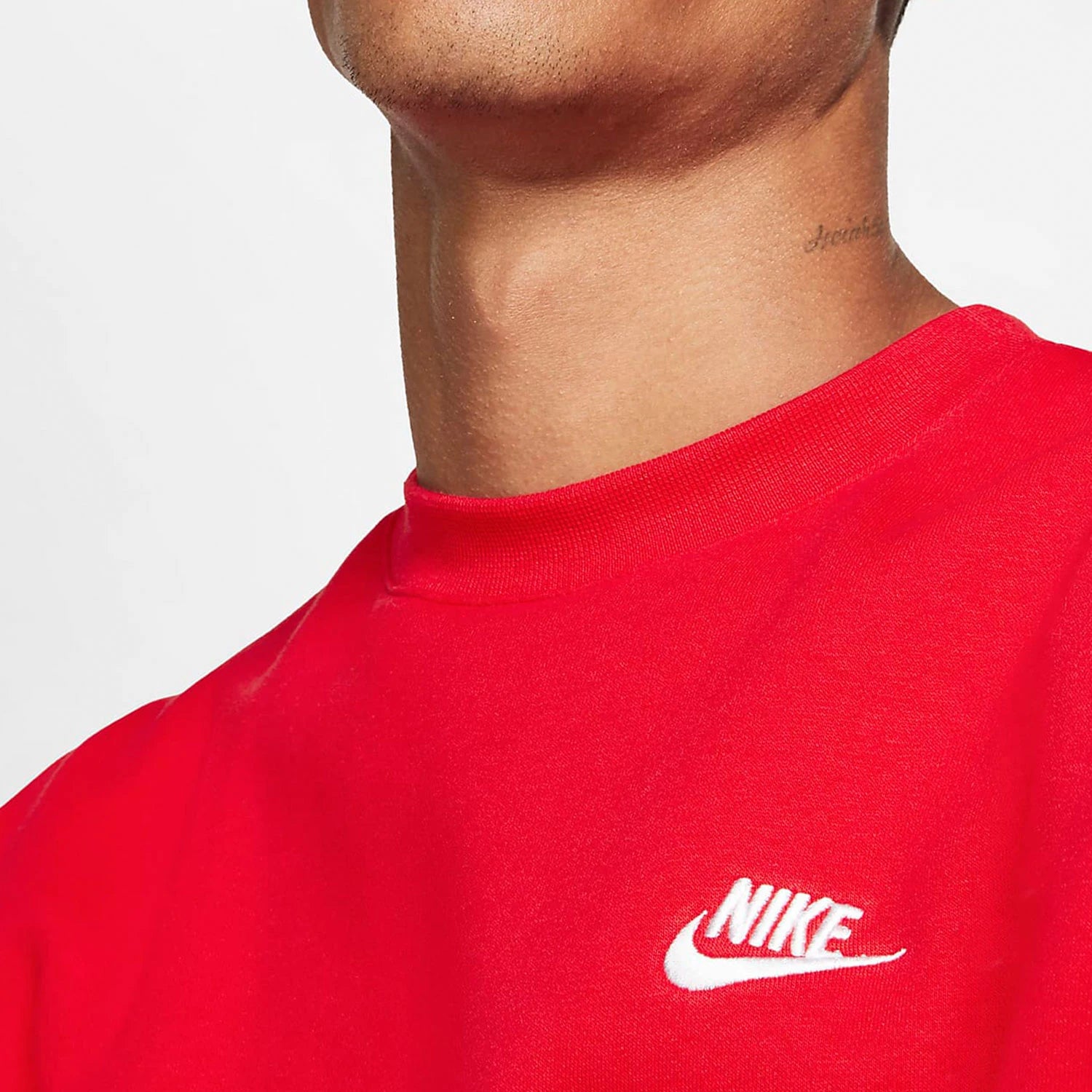 Nike Official Authentic Men's Fleece Knit Round Neck Sweatshirt Pullover BV2663-657