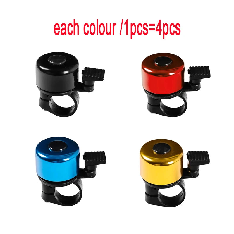 MTB Bicycle Bell Aluminum Alloy Bike Safety Warning Alarm Cycling Handlebar Bell Ring Bicycle Horn Cycling Accessories buzina