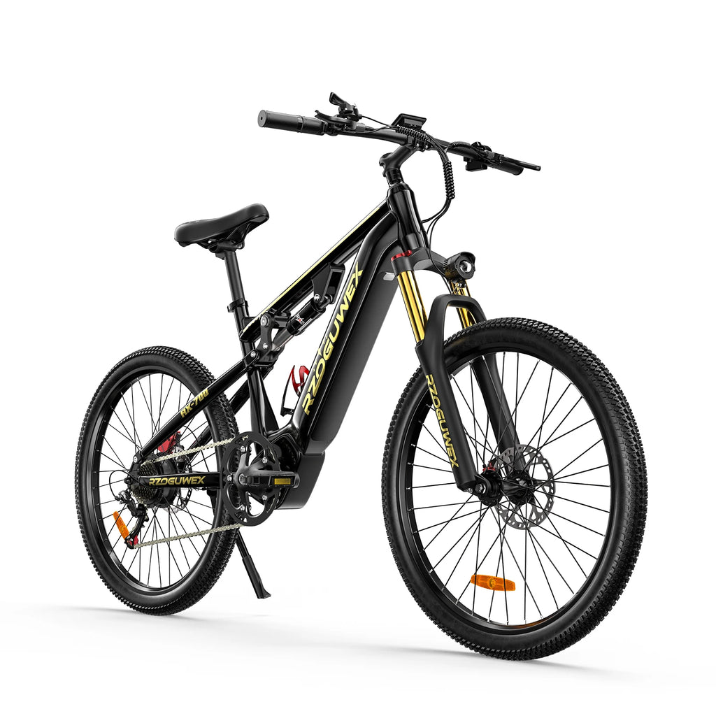 RZOGUWEX RX700 Adult Electric Bicycle 500W Motor 48V 17.5Ah Battery Electric Bike 26-inch Tires Off-road E Bike