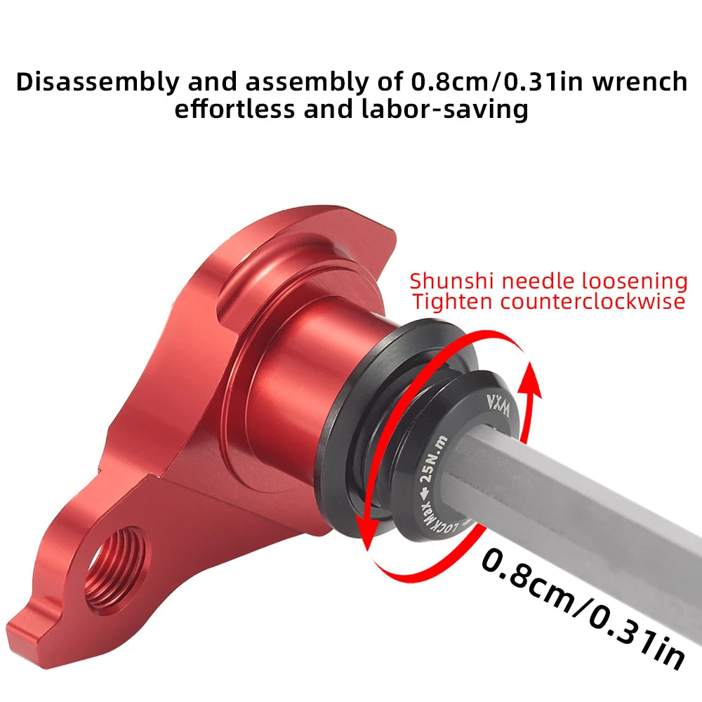 VXM UDH Bicycle Rear Mech Hanger M12 x 1.0 M12 x 1.5  Rear Derailleur Mount Adapter Derailleur Hanger For SRAM Bike Tail Hook