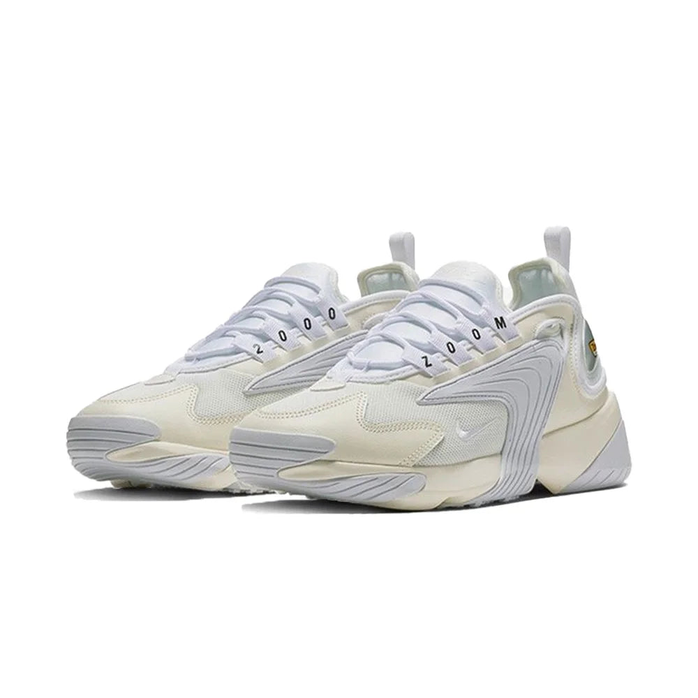 Nike Zoom 2K Air Speed Foam Non-Slip Breathable Mid-Top Air Cushion Casual City Commuting Running Shoes Women's Black and White Panda Ao0354-100