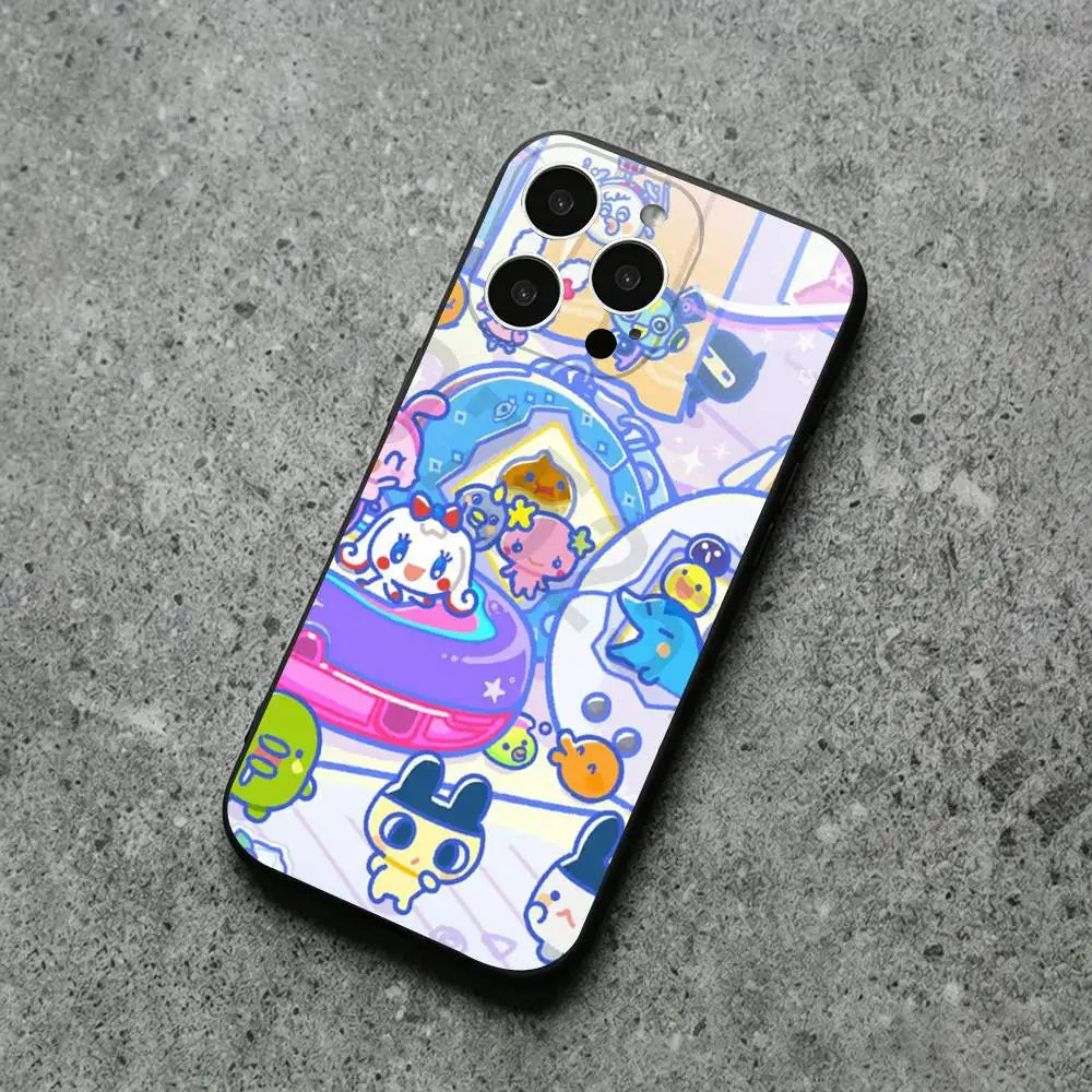 T-Tamagotchi M-Mametchi Phone Case for iPhone 17 Air 16 14 15 11 12 13 Pro Max 15 16 Plus 16E Shockproof Cover