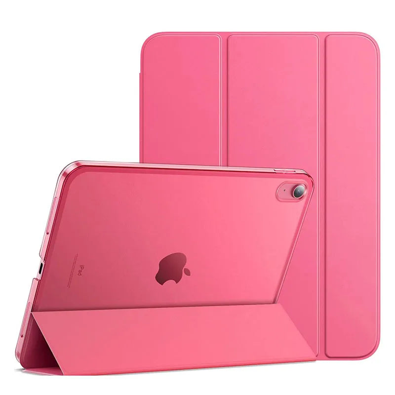 For iPad(A16) 11th Generation 2025, iPad 10th Gen Case 10.9inch 2022,Back Shell Smart Cover, Support Touch ID, Auto Wake/Sleep