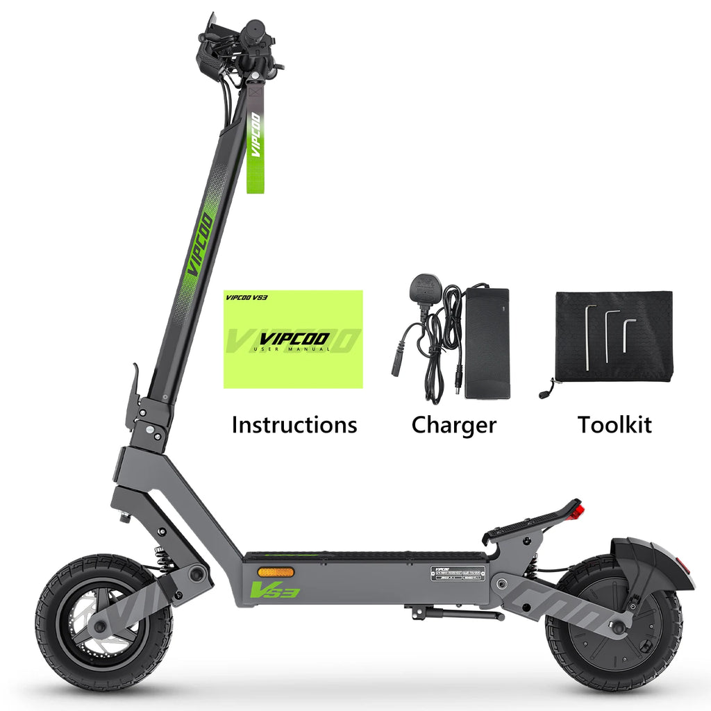 UK Warehouse High Speed VIPCOO VS3 48V 800W Motorized Electric Scooters Drop Shipping for Britain England
