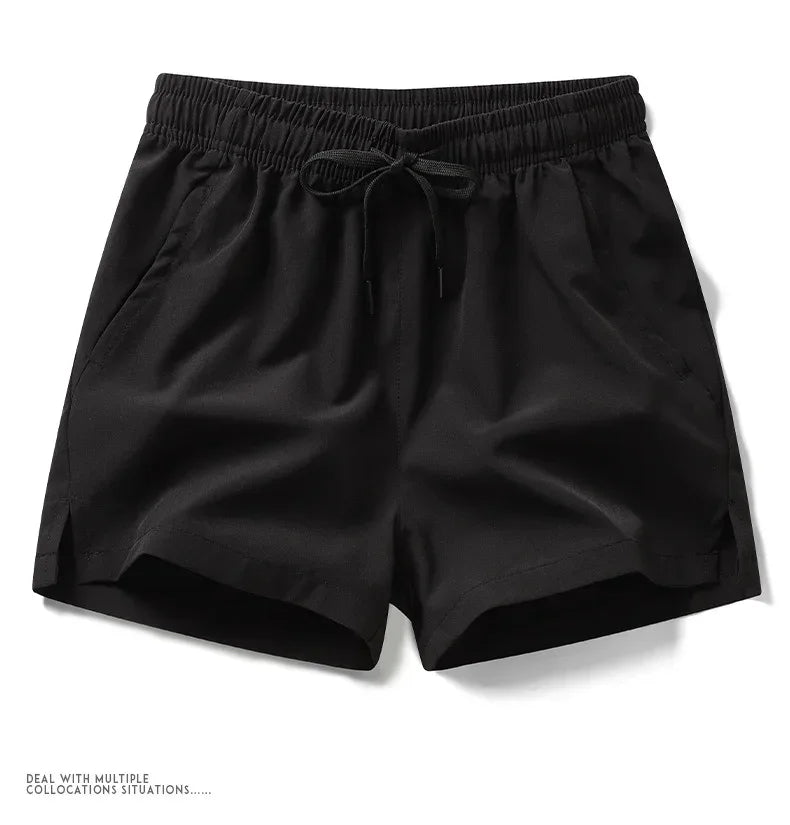 Gym Shorts Mens Sports Sweatpants Pockets Gym Casual Shorts Basic Lightweight Pants Running Jogging Beach Shorts Men Swimwear