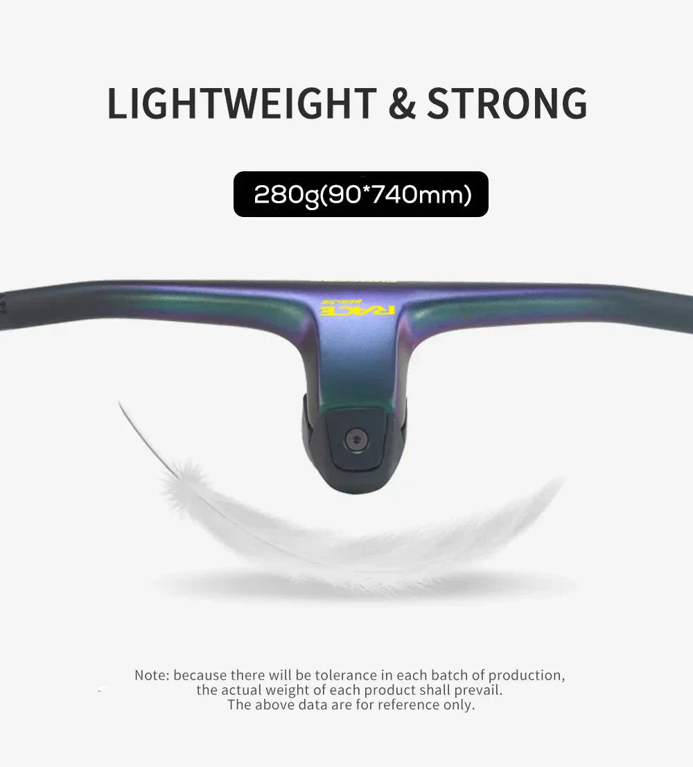 RACE -20 Degrees MTB Handlebar Chameleon Color   FRASER IC SL WC For Sparks Frame Full Carbon Fibre Integrated Cockpit