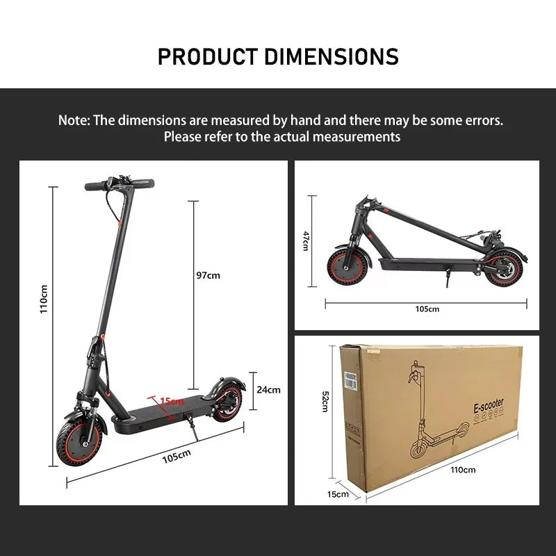 Electric Scooter, Electric Scooter, Powerful Adult Scooter, Electric 36v