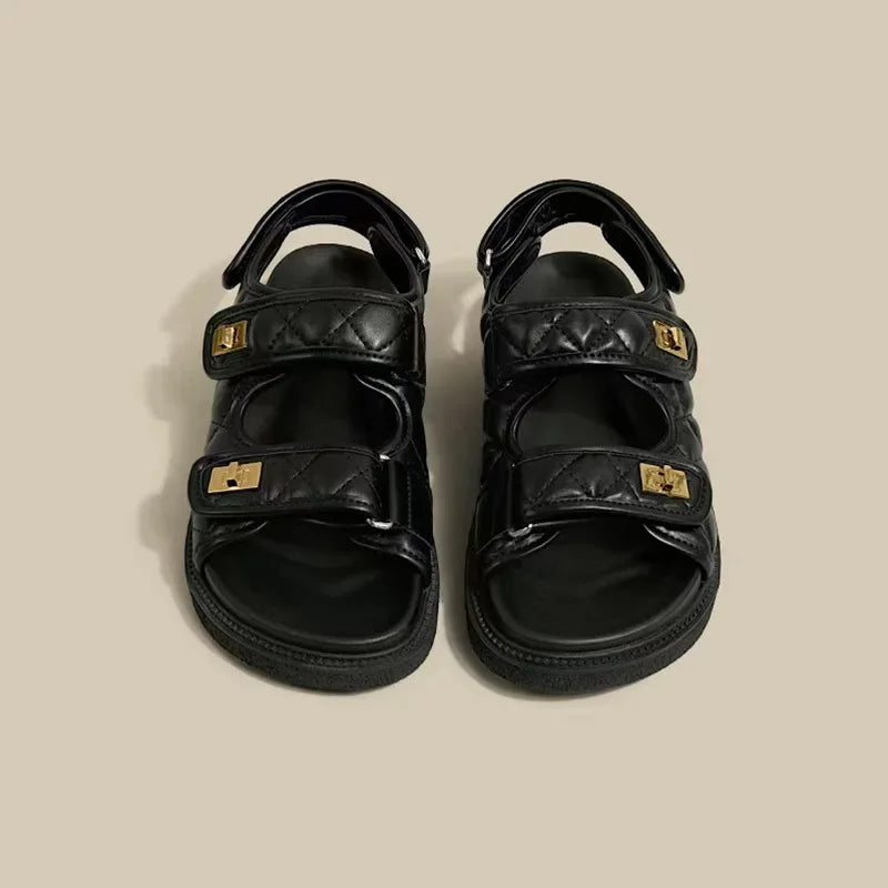 Women Sandals Soft Bottom Sandals Summer Platform Sandalias Mujer Elegant Shoes for Women Luxury Sandals Women Designers