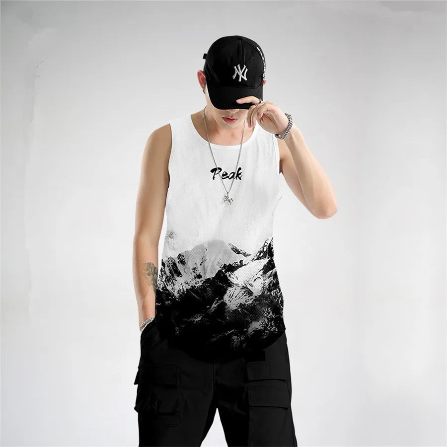Anime Peak Costume Basketball Jersey Cosplay Uniform Vest Singlet Shirt Sleeveless Set Tank Tops